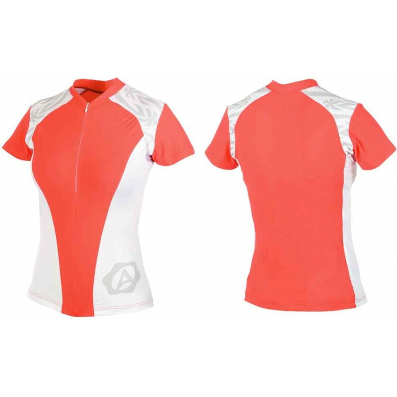 Author Lady ASL-E-6B dres, oranžovo-biely 66246884