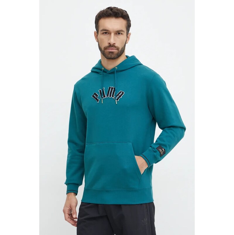 Bavlnená mikina Puma Classics Play Paris Hoodie 58358057