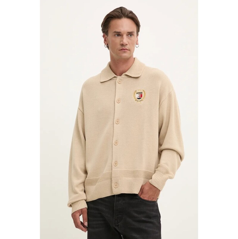 Tommy Jeans Kardigán s prímesou vlny Tommy Jeans 57055372