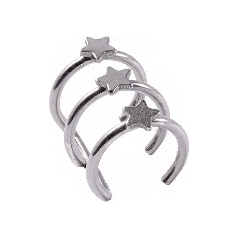 Oceľová náušnica Glare 518 66247060