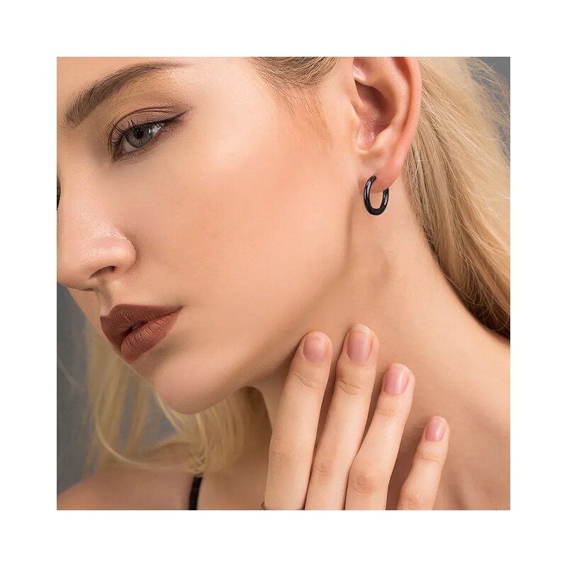 Oceľová náušnica Glare 498 66247058