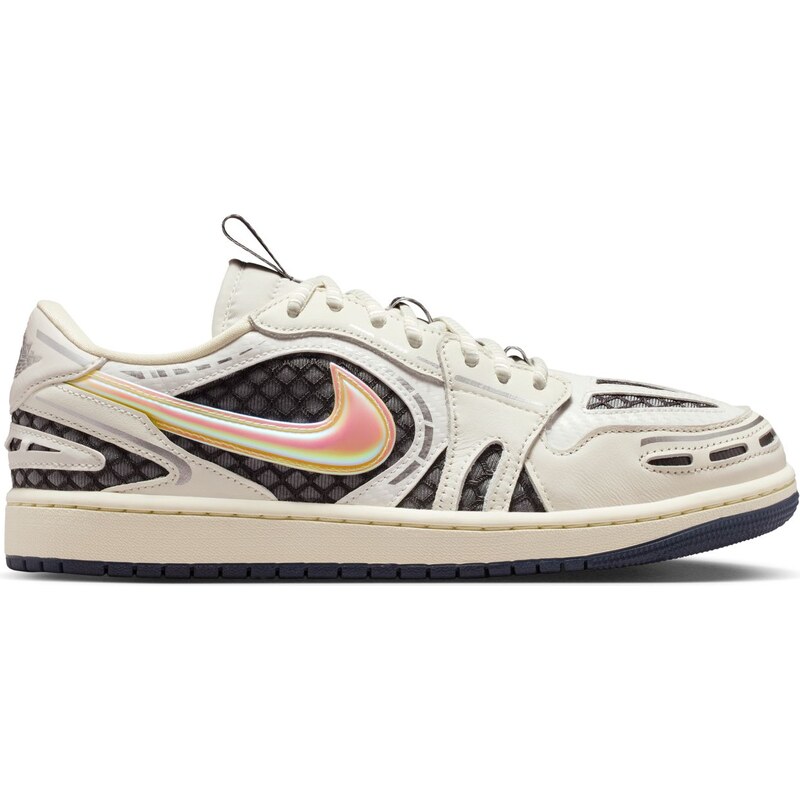 Air Jordan 1 Low Method of Make V3 Sail Metallic Silver Wmns - Dámske 66362041