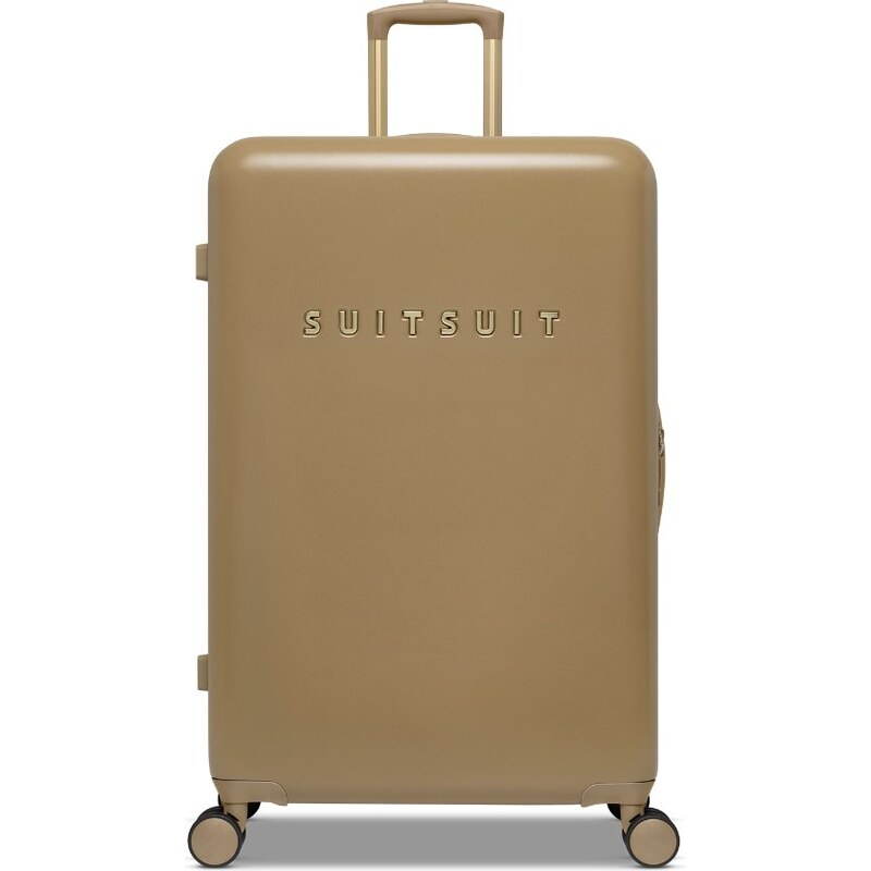 Plastový kufor SUITSUIT Fusion Iced Coffee L – hnedá 66469872