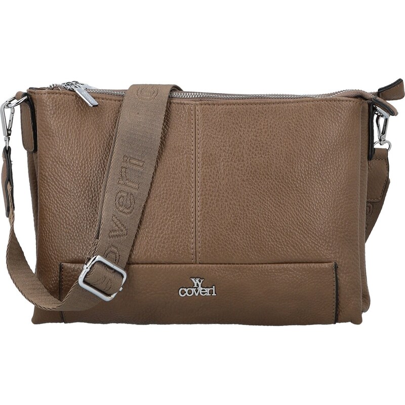 Coveri World Dámska crossbody kabelka tmavo béžová - Coveri Petri 66303165