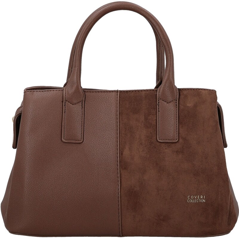 Coveri World Dámska kabelka do ruky coffee - Coveri Belle coffee 66363458