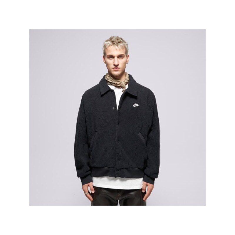 Nike Flísová Mikina M Nk Club Sherpa Coaches Jkt Muži Oblečenie Mikiny 66089021