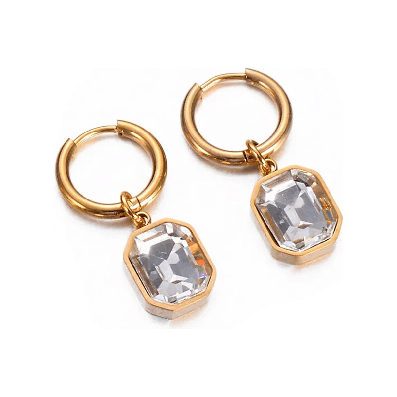 Oceľové náušnice Glare 543 66247901