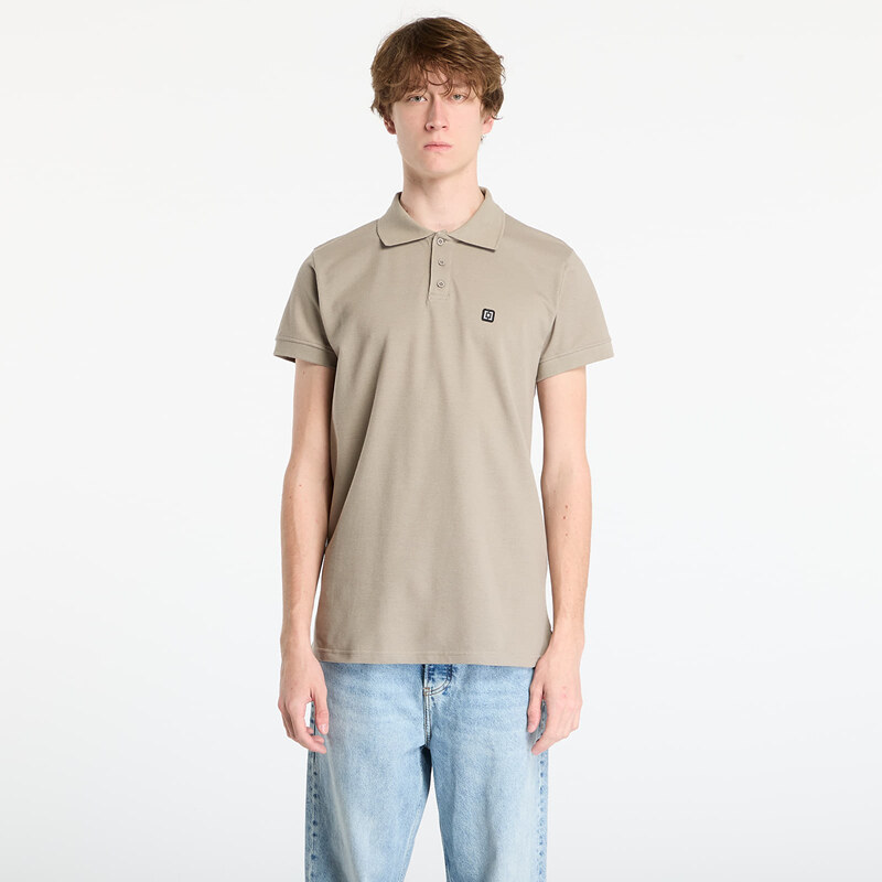 Tričko Horsefeathers Kato Polo T-Shirt Taupe S 66248044