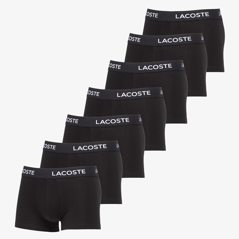 LACOSTE Trunks Underwear Black 7-Pack XL 66248042