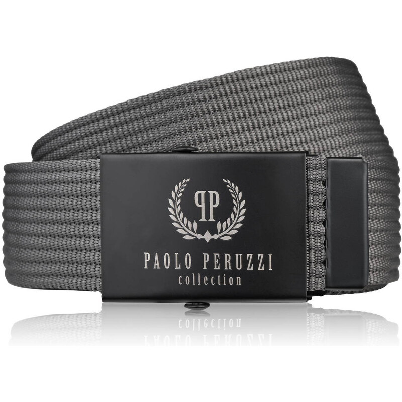 Paolo Peruzzi Pánsky klasický opasok 125 cm | sivá PW-28-125 66248215