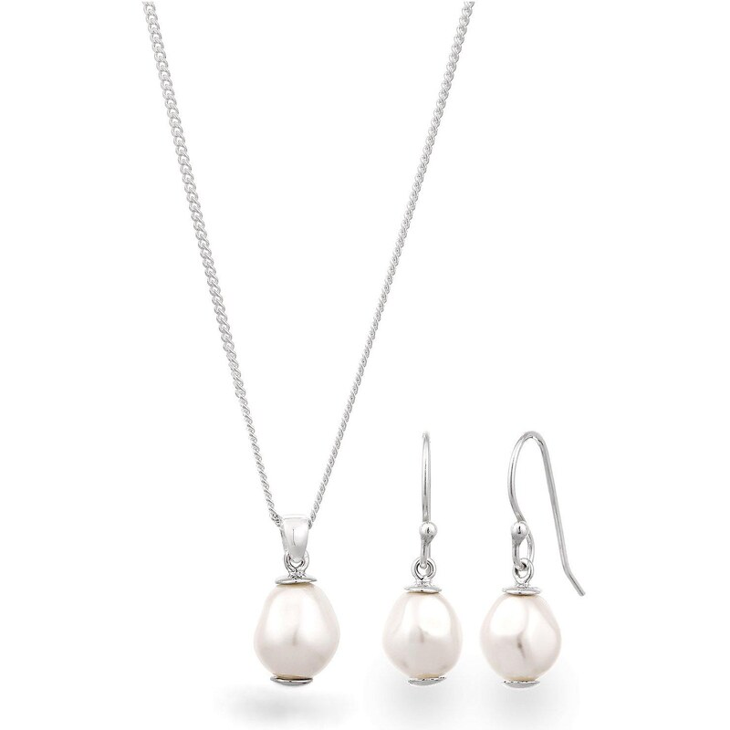 bonprix Elli retiazka, náramok, náušnice (šperková sada), farba 66230367