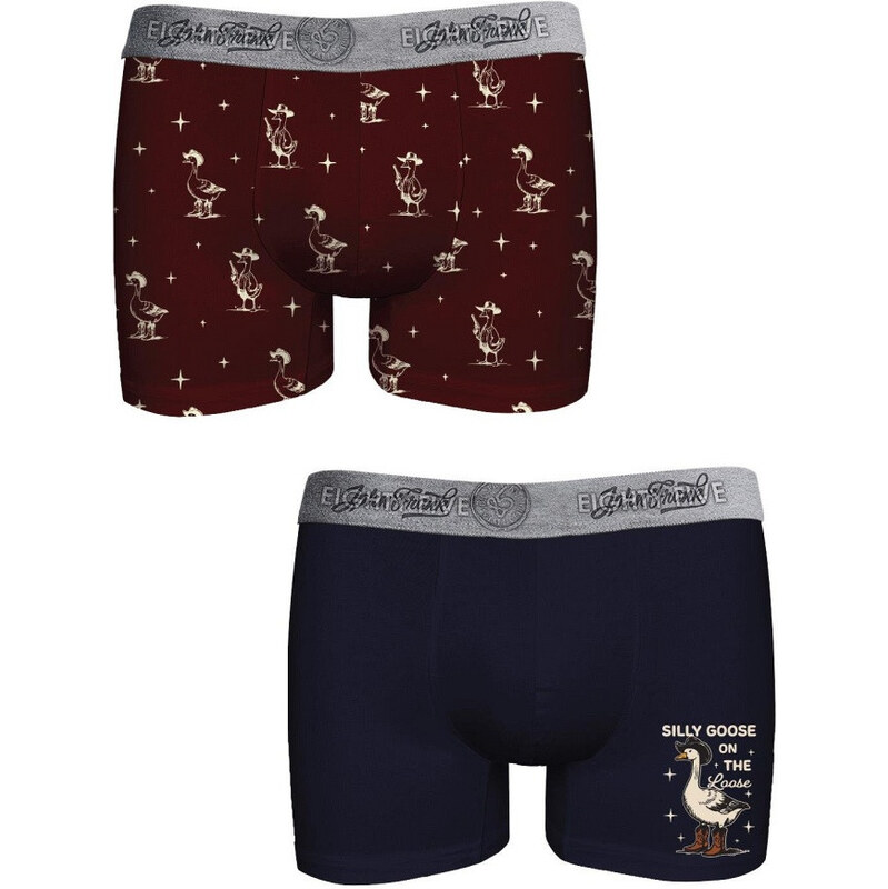 Pánske boxerky John Frank JF2BEF42 2PACK 66657401