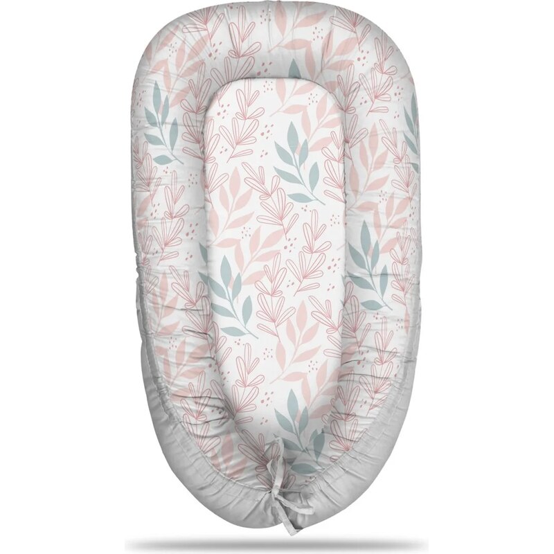 Sablio Hniezdočko pre bábätko Ružové a modré lístky 65114219