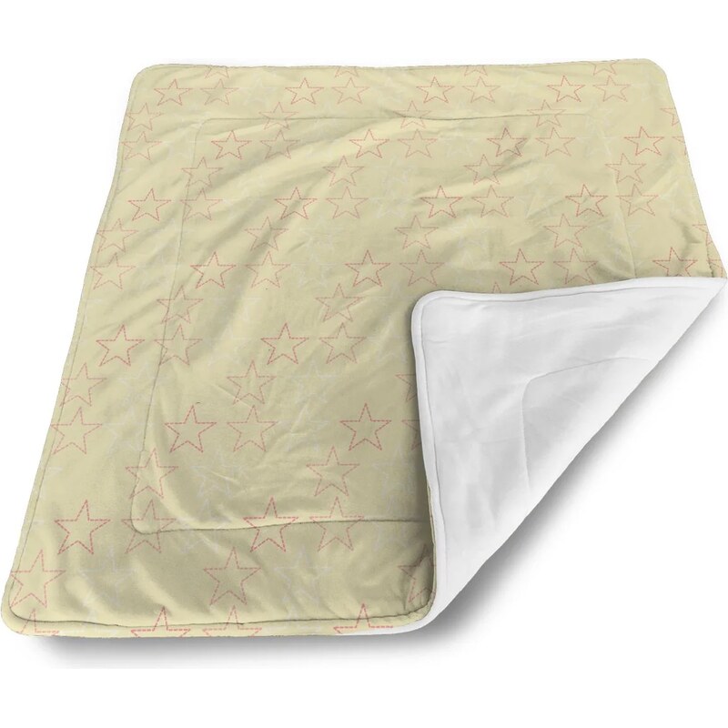 Sablio Deka pre bábätko biele a Ružové hviezdičky 60375216