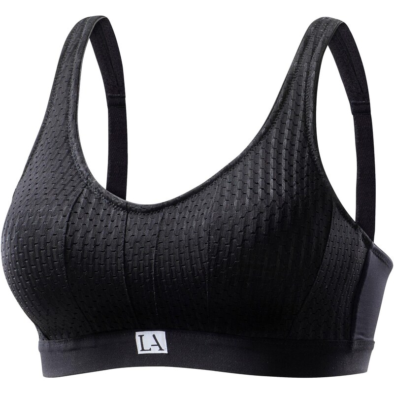 LASCANA ACTIVE Športová podprsenka čierna / biela 66257006
