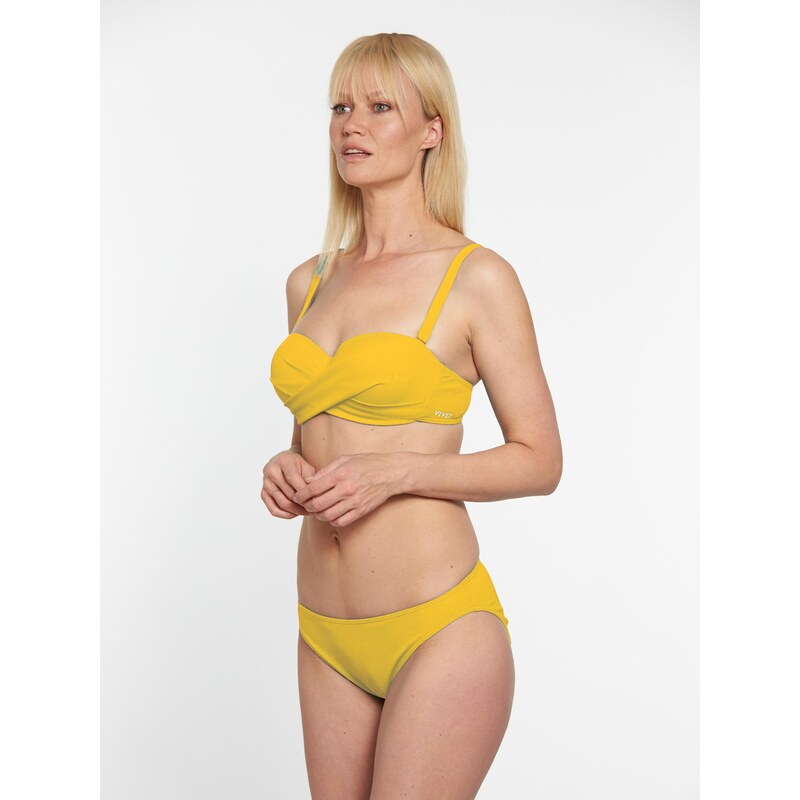 VIVID Bikinové nohavičky Mix&Match horčicová 66257042
