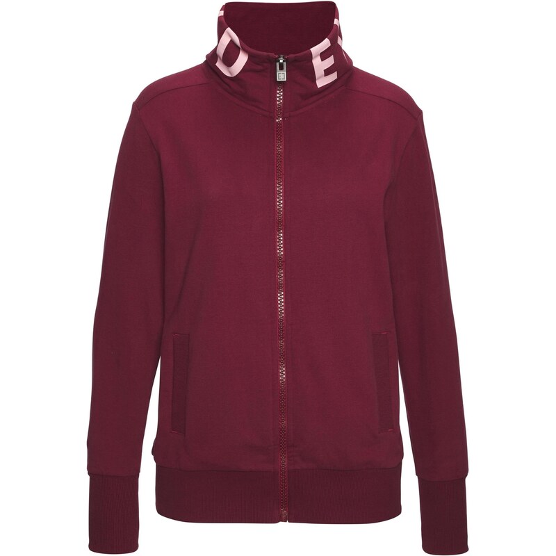 Elbsand Tepláková bunda ružová / vínovo červená 66257259
