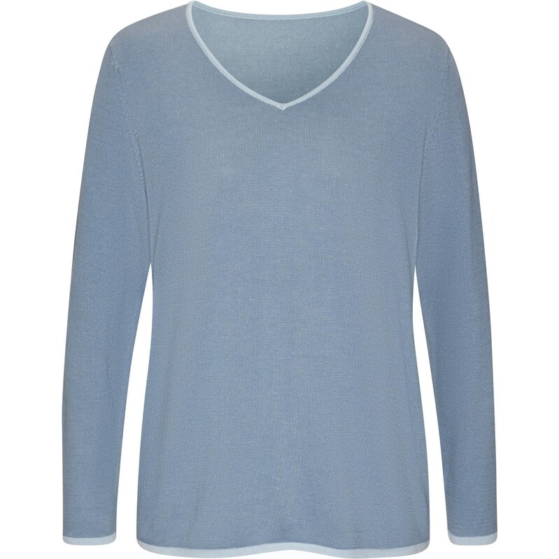 VIVANCE Sveter opálová / svetlomodrá 66257277