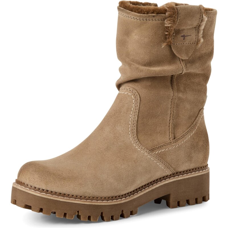 Tamaris Členkové čižmy farba ťavej srsti 66257286