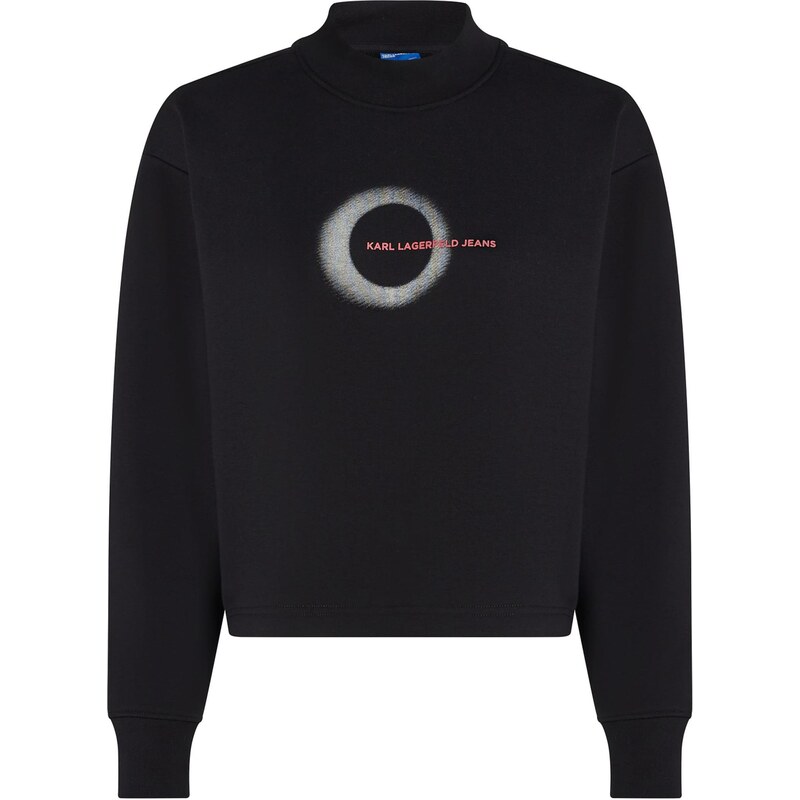 KARL LAGERFELD JEANS Mikina červená / čierna / biela 66257340