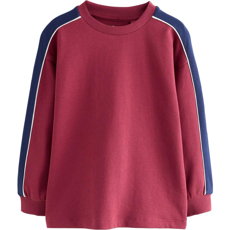 Next Tričko námornícka modrá / burgundská 66257410