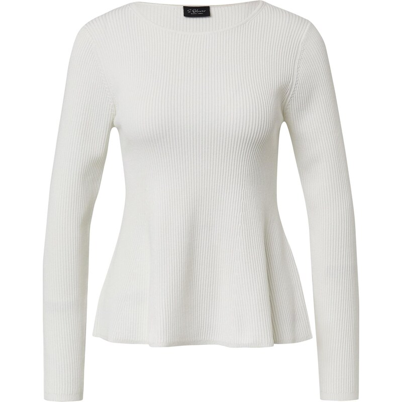 s.Oliver BLACK LABEL Sveter biela 66257433