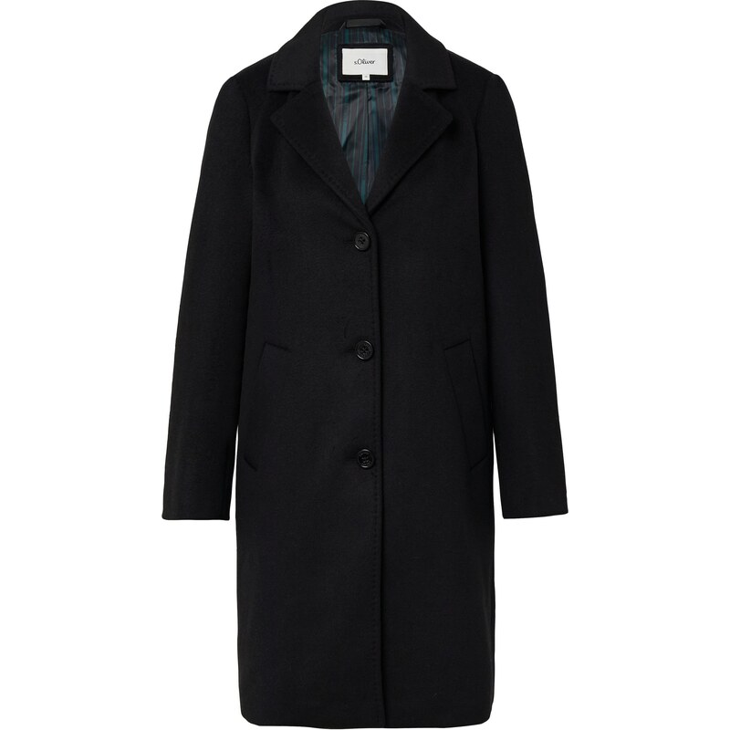 s.Oliver Prechodný kabát čierna 66257488