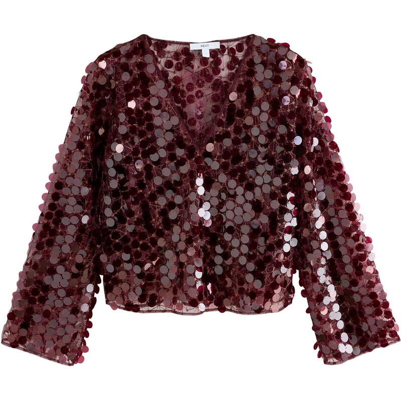 Next Blúzka vínovo červená 66257523