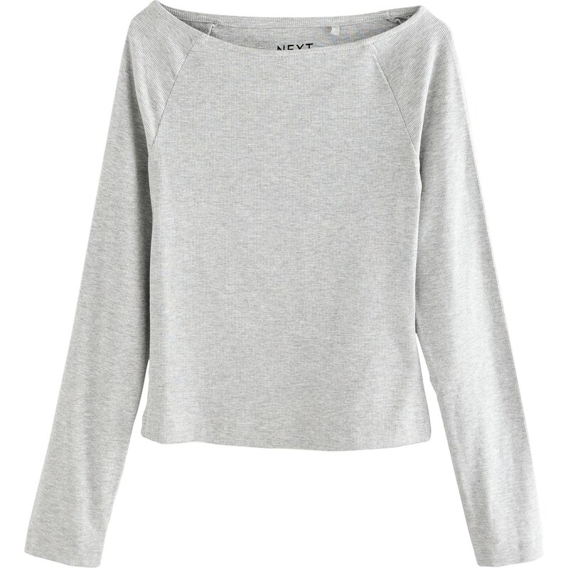 Next Tričko sivá melírovaná 66257546