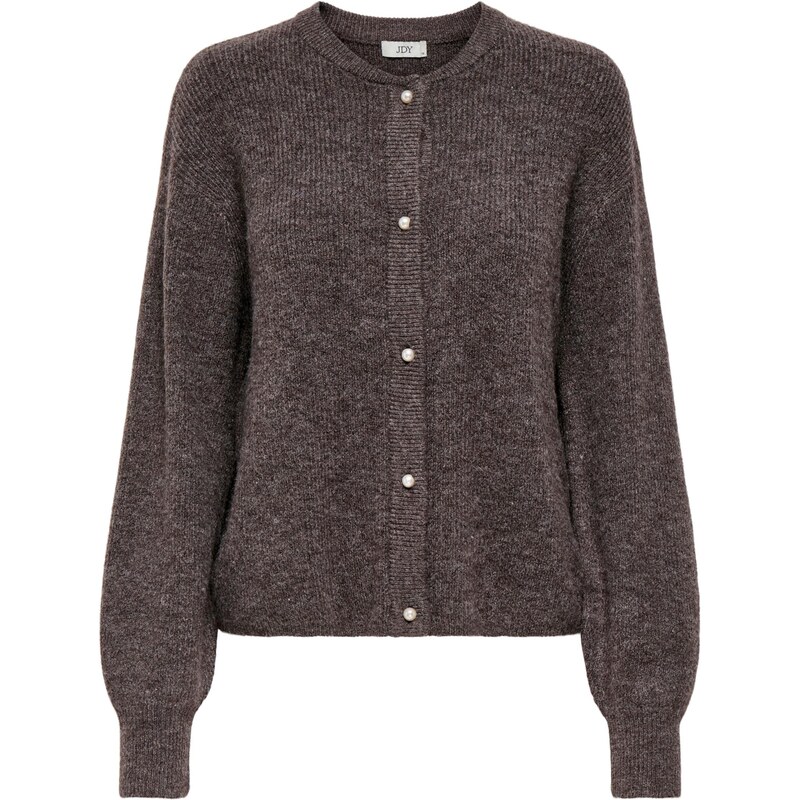 JDY Kardigán JDYLUMI tmavohnedá 66257548