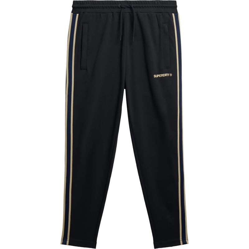 Superdry & Co Nohavice Tech Cult béžová / tmavomodrá / čierna 66257637