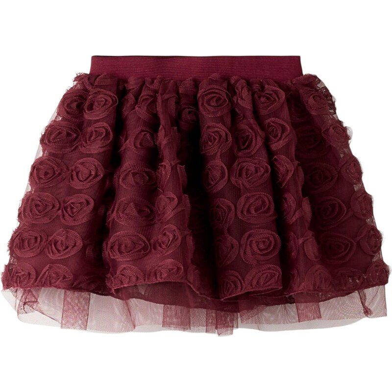 NAME IT Sukňa NMFSykia burgundská 66257654