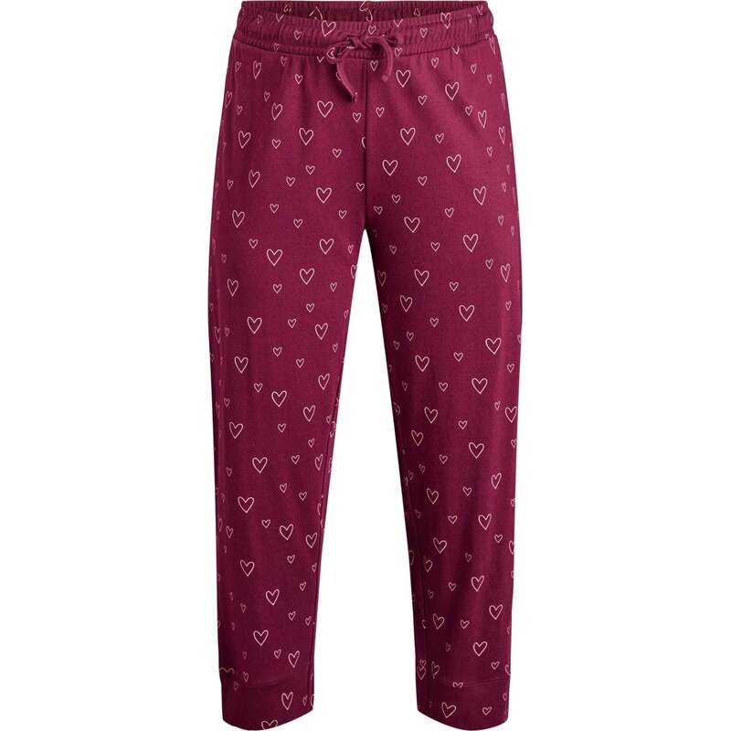 Zizzi Pyžamové nohavice Mtanji vínovo červená / biela 66257656
