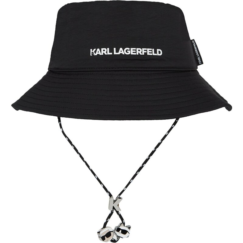 Karl Lagerfeld Klobúk Ikon čierna / biela 66257810