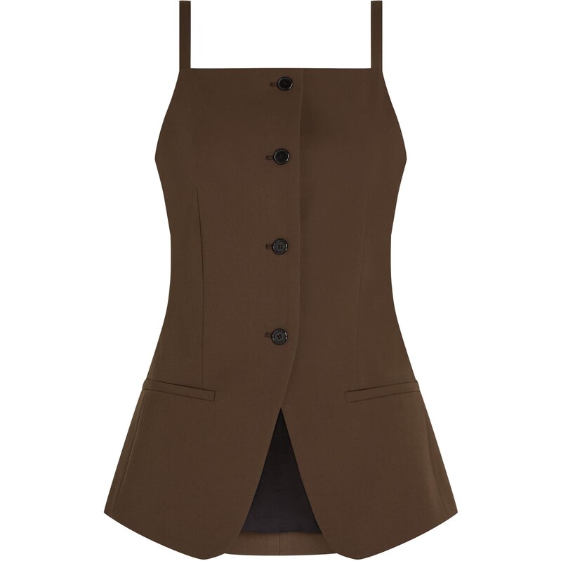 Karl Lagerfeld Top hnedá 66257824