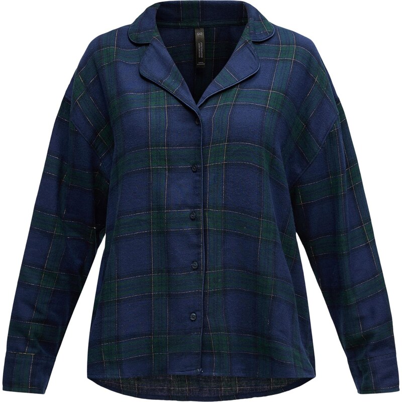 Hunkemöller Tričká na spanie námornícka modrá / zelená 66257830