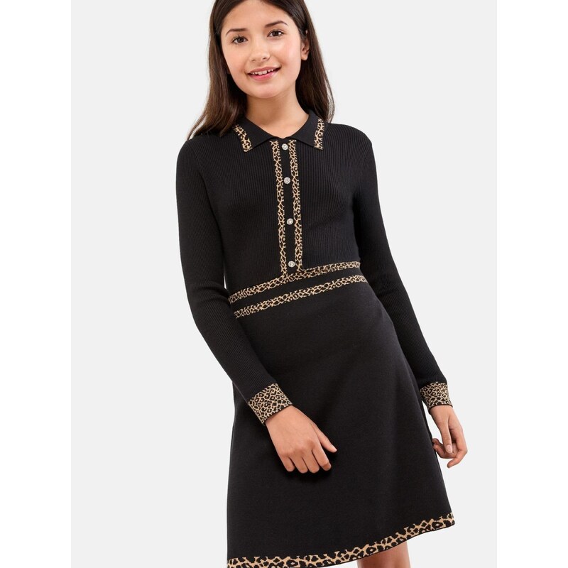 Lipsy Šaty farba ťavej srsti / hnedá / čierna 66257991