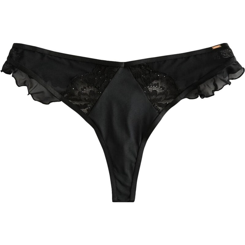 Lipsy Tangá čierna / strieborná 66257995