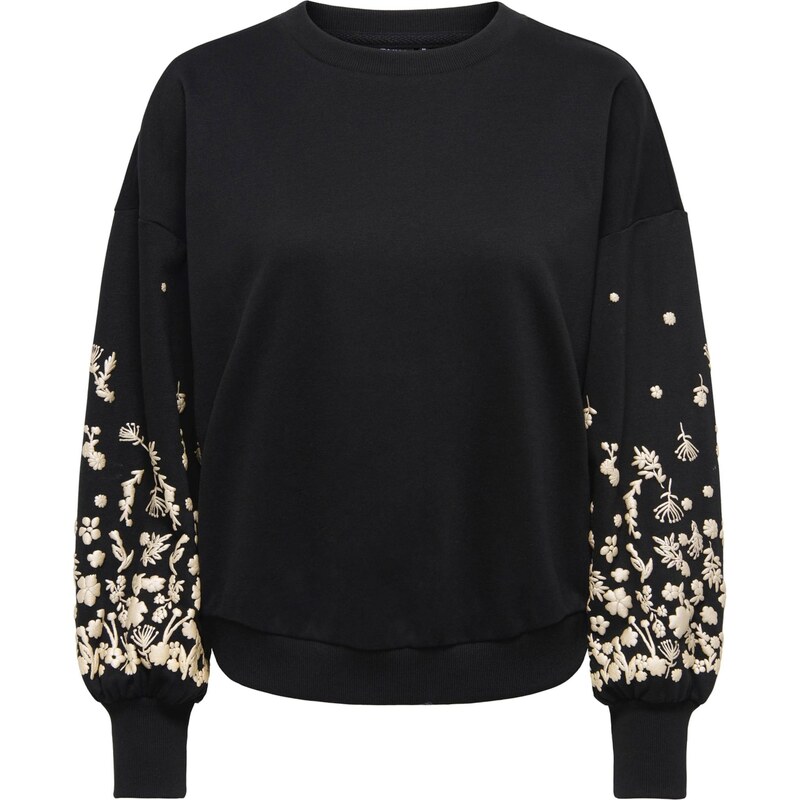 ONLY Mikina ONLBROOKE tmelová / čierna 66258090