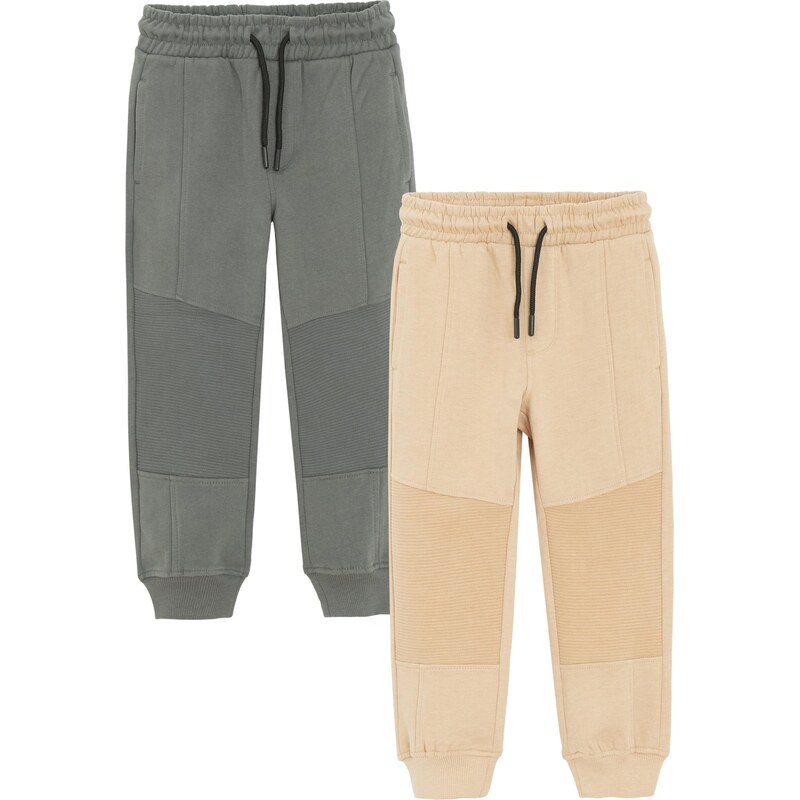 Cool Club Nohavice béžová / sivá melírovaná 66258109
