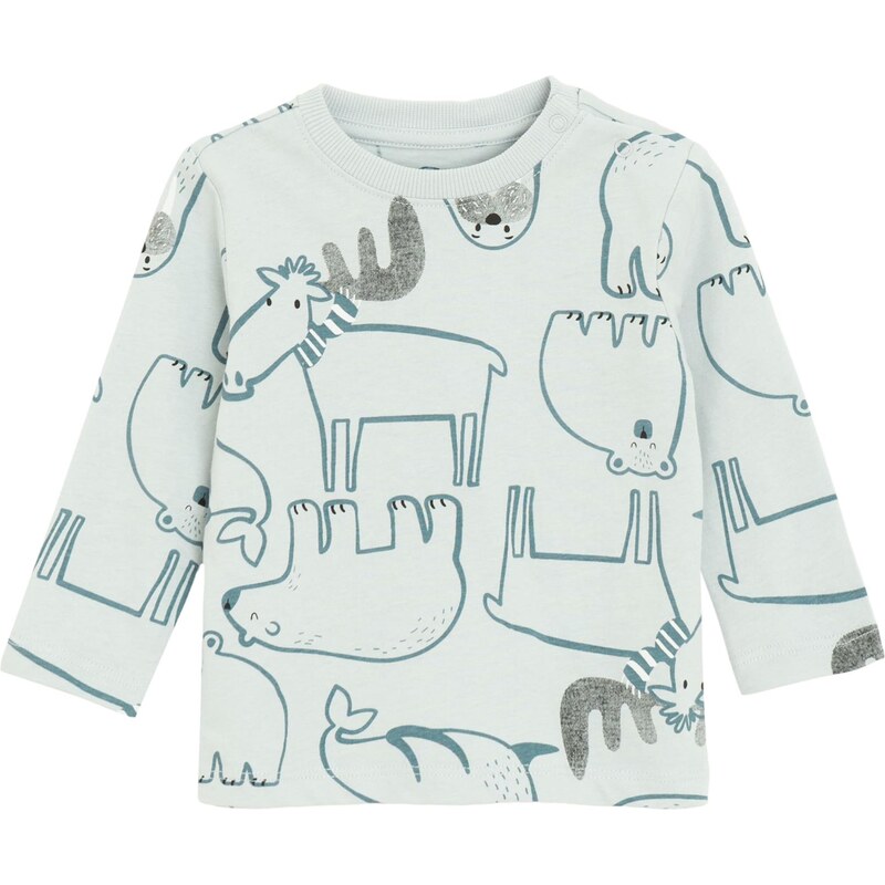 Cool Club Tričko modrá / sivá / svetlosivá 66258118