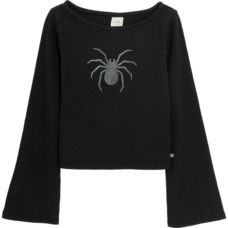 Cool Club Tričko striebornosivá / čierna 66258122