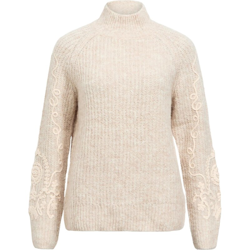 OBJECT Sveter OBJLucia béžová melírovaná 66258135