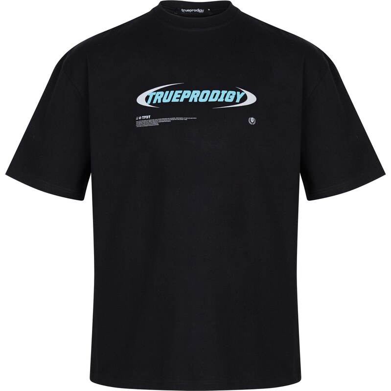 trueprodigy Tričko Ravi vodová / čierna 66330809