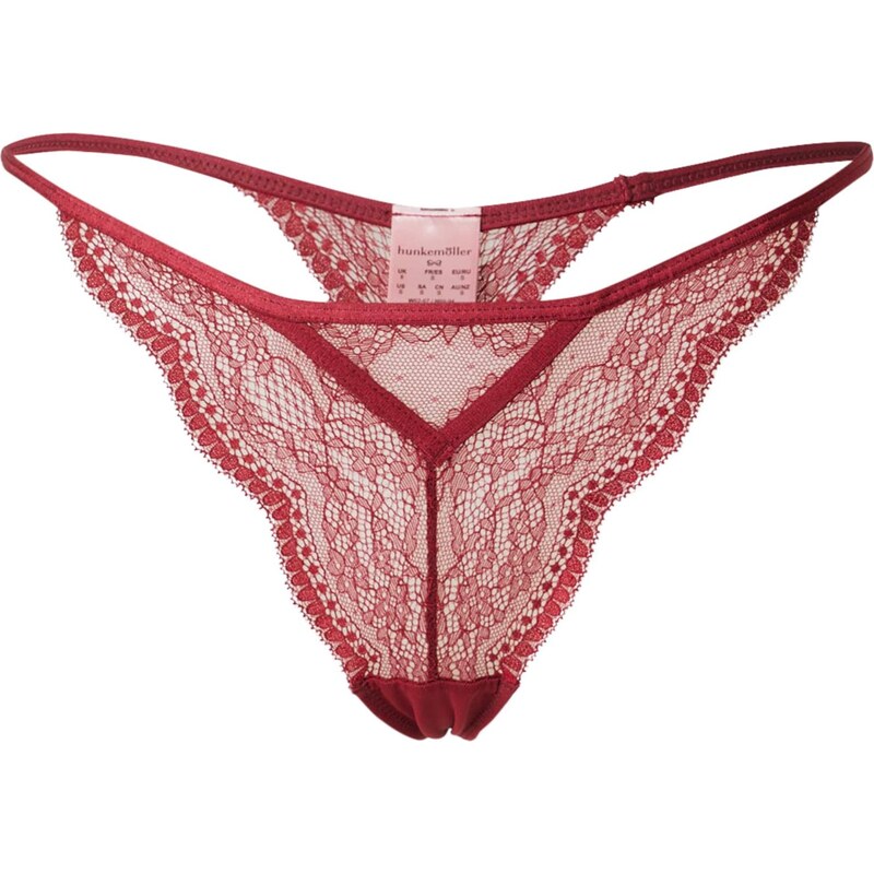 Hunkemöller Tangá ISABELLE tmavočervená 66258168