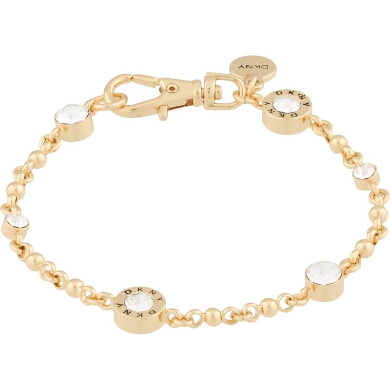 DKNY Náramok zlatá / priehľadná 66258231