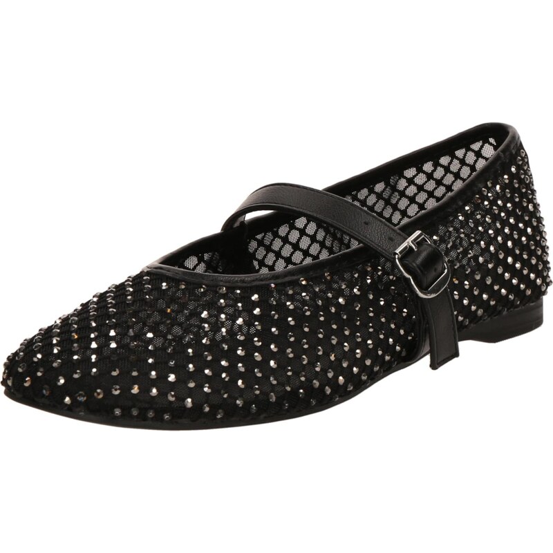 CALL IT SPRING Baleríny s ramienkom ELYIAA čierna / strieborná 66258237