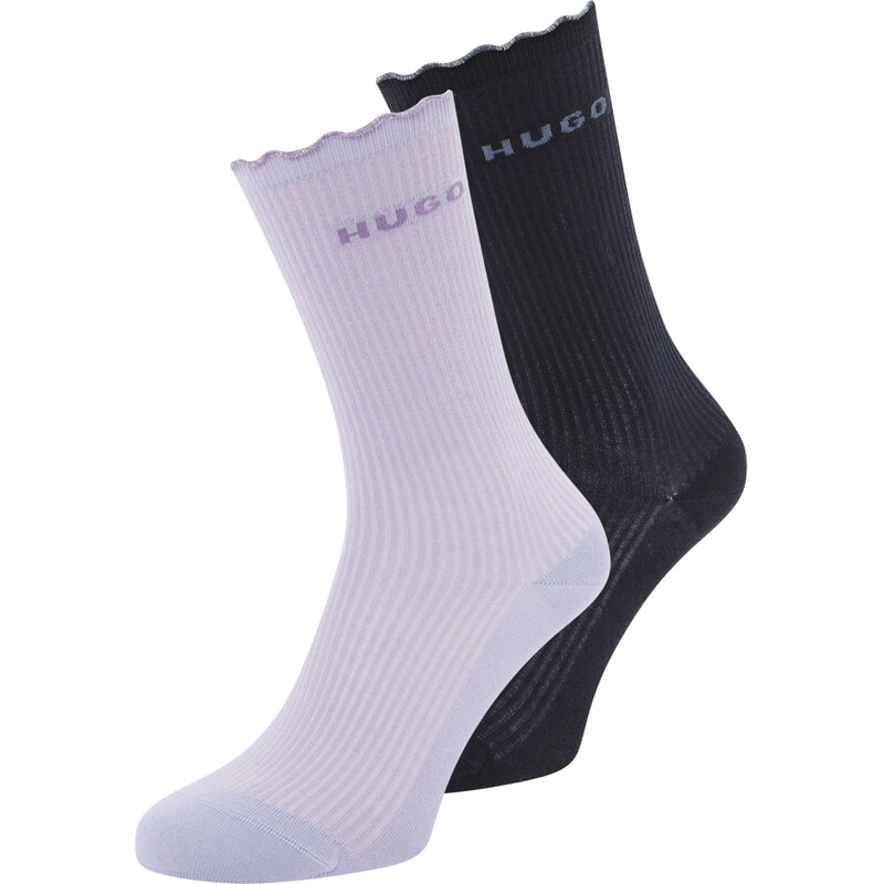 HUGO Ponožky námornícka modrá / orgovánová 66258252