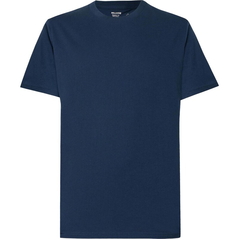 HOLLISTER Tričko CLASSIC námornícka modrá 66258364
