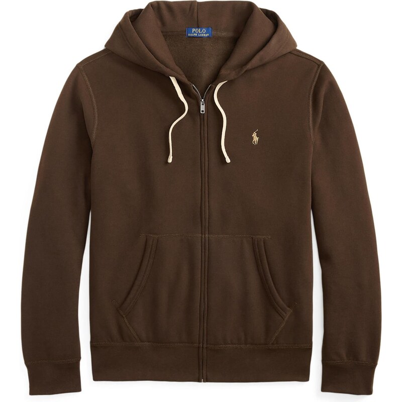 Polo Ralph Lauren Tepláková bunda tmavohnedá 66258390